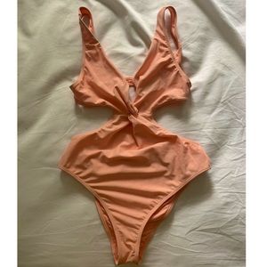 one piece monokini swimsuit